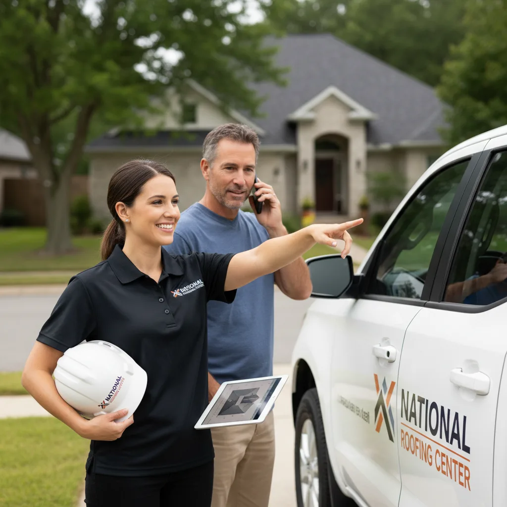 National Roofing Center customer support in Chloe